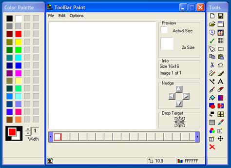 Toolbar Paint (Windows) software credits, cast, crew of song